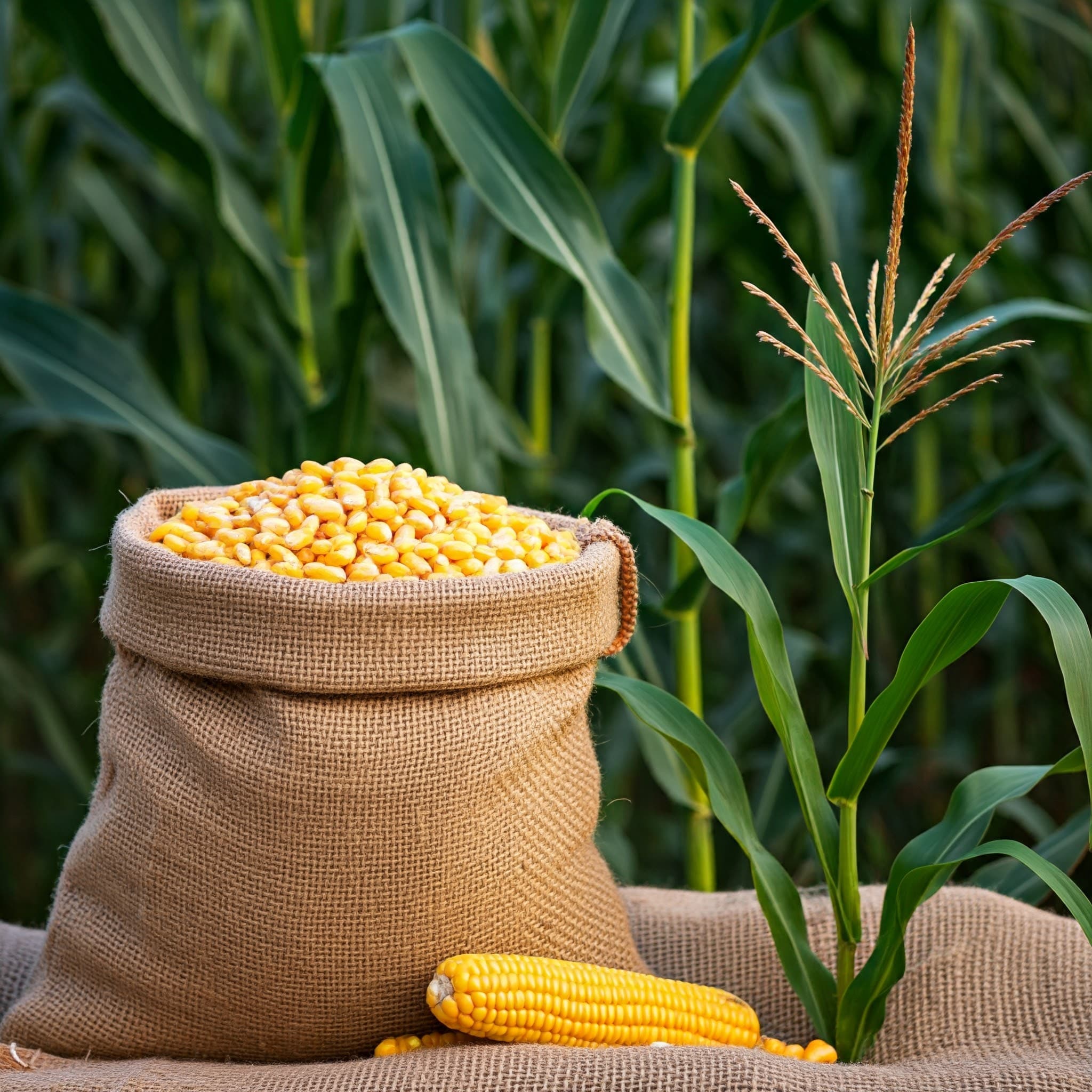 Maize grains (AI-generated Image)