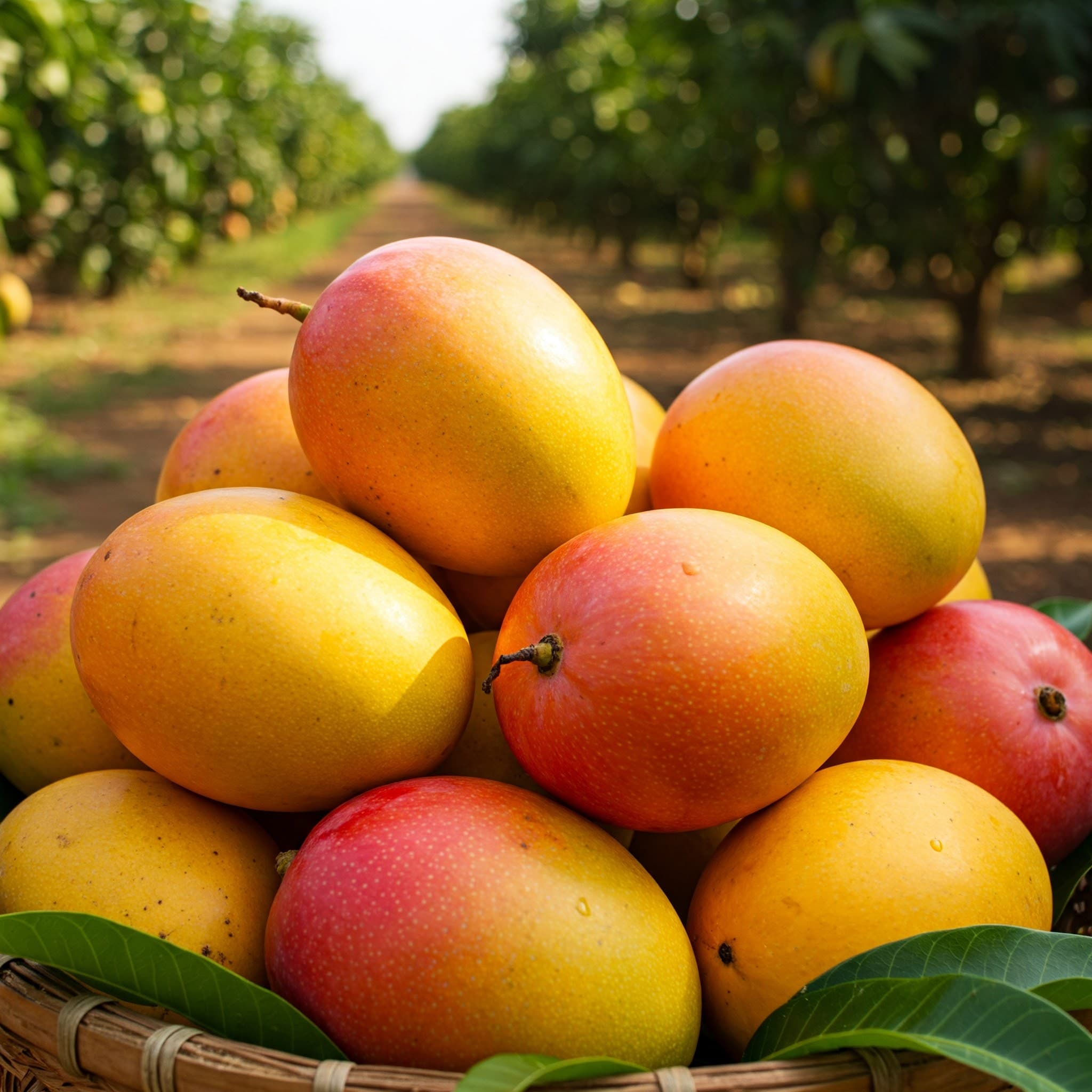 Frische Mangos (KI-generiertes Bild)