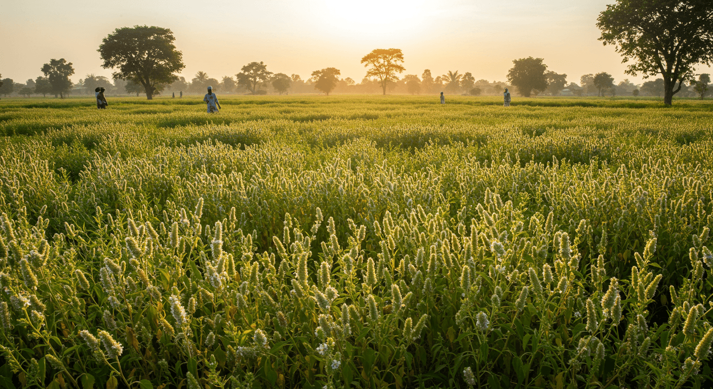 Partnership per semi di chia in Nigeria con Groupe Deko