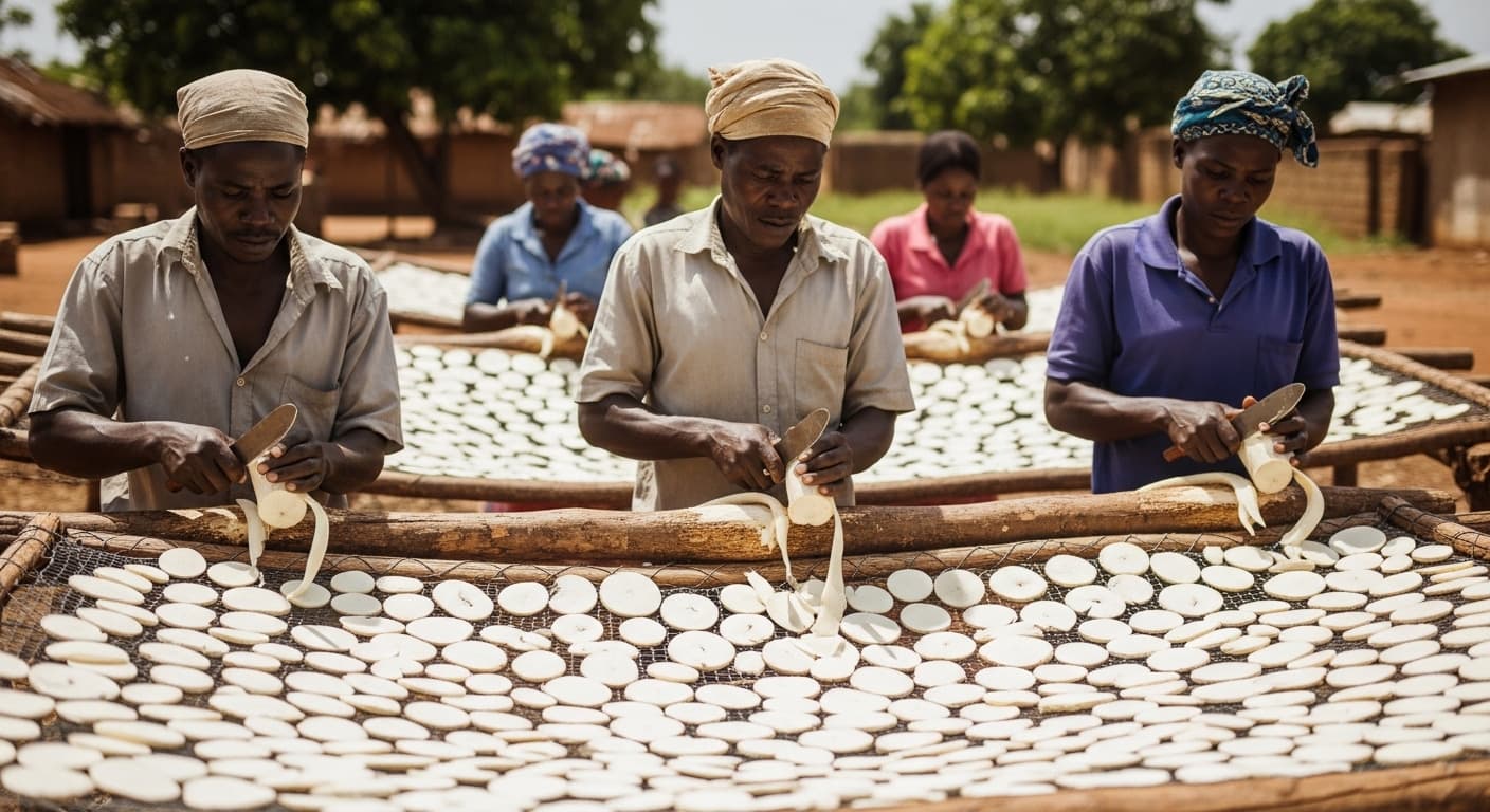 Nigerian Dried Cassava Chips — Reliable High-Starch Export